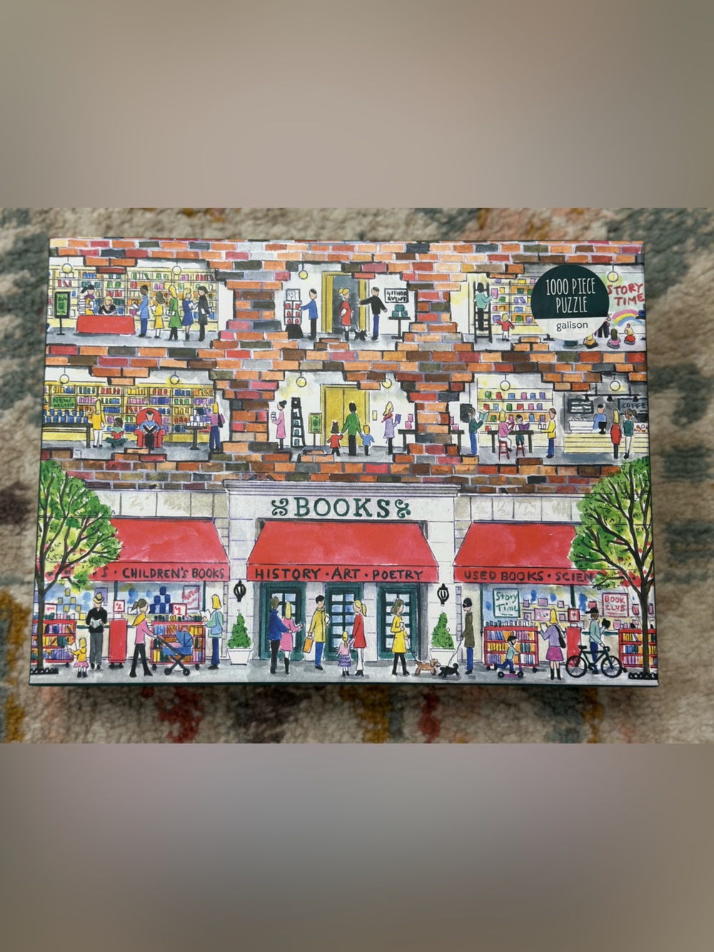 Galison Puzzle - A Day at the Bookstore